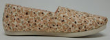 TOMS Alpargata Sz 7 M EU 37.5 Women's Casual Loafers Natural Sunbleached Cheetah