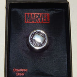 Marvel Avengers Thor Hammer Symbol Stainless Steel Mens Ring Size 10 THORFR02-10