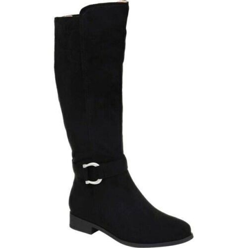 Journee Collection Cate Size US 6.5 M Women's Western Riding Boots Black