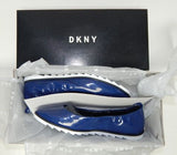 DKNY Vivi Ballerina Sz 7 M EU 37.5 Women's Ballet Flat Shoe Patent Blue K2934012