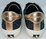 Skechers Goldie Light Catchers Sz US 10 M EU 40 Women's Shoes Black/Gold 155215