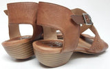 Miz Mooz Cienna Size EU 40 (US 9-9.5 M) Women's Leather Strappy Sandals Brandy