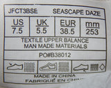 Billabong Seascape Daze Sz US 7.5 M EU 38.5 Women's Lace-Up Shoes Gray JFCT3BSE