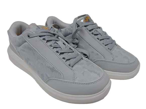 Ryka Astrid Lace-Up Sz US 6 W WIDE EU 36 Women's Sneakers Casual Shoes Grey Camo