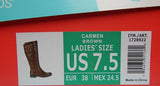 Baretraps Carmen Size US 7.5 M EU 38 Women's Motorcycle Tall Riding Boots Brown