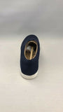 Life Stride Emily Size US 7 W WIDE Women's Slip-On Casual Canvas Sneakers Navy