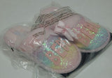 bebe Girls Sz US 13/1 M (Y) Little Kid Girls Slippers Rainbow Glitter BBSLG0017