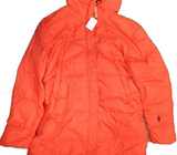 Indyeva/Indygena Kaveri Size S Women's Long Coat Winter Jacket Red Goji H02WJ037