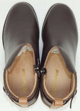 Spenco Dove Creek Size 7 M EU 37.5 Women's Leather Orthotic Ankle Boots Espresso
