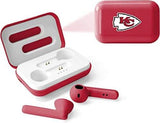 SOAR NFL Bluetooth True Wireless Earbuds with Charging Case Kansas City Chiefs