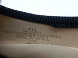 Marc Fisher Jodi Size US 8 M Women's Bow Accent Slip-On Ballet Flat Shoes Black