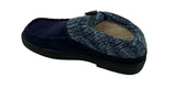Life is Good Size US 8 M Women's Suede Slip-On Clogs House Slippers Navy Blue