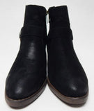 Maurices Rila Sz US 8.5 M Women's Studded Block Heel Ankle Booties Black 111973