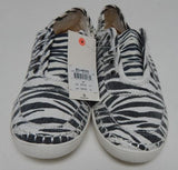 Billabong Cruiser Size 6.5 M EU 37.5 Women's Slip-On Canvas Shoes Zebra JFCTTBCR