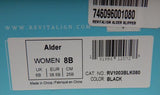 Revitalign Alder Size US 8 M (B) EU 38.5 Women's Wool Blend Slide Slippers Black