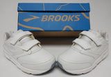 Brooks Addiction Walker V-Strap Sz 8 2E X-WIDE EU 39 Womens Leather Walking Shoe
