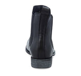Miz Mooz Lewis Size EU 38 W (US 7.5-8 W WIDE) Womens Leather Chelsea Boots Black