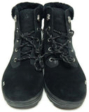 Ryka Bayou Size US 9 M EU 39 Women's Water Repellent Suede Combat Boots Black