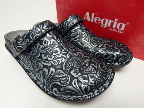 Alegria Myrtle Size 9.5-10 M EU 40 Women's Leather Clogs Slip-On Shoes MYR-7581X