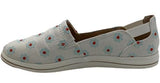 Clarks Breeze Skip Size US 11 W WIDE EU 42.5 Women's Slip-On Shoes White Daisy