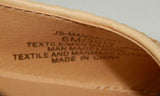 Jessica Simpson Mandalaye Sz 6 M EU 36.5 Women Bermuda Raffia Flat Shoes Natural