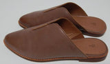 Frye Nolan Seam Size US 8 M Women's Leather Casual Mules Slippers Tobacco 74787