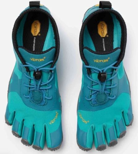 Vibram V-Alpha Sz US 6.5-7 M EU 36 Women's Trail Running Shoes Teal/Blue 19W7102
