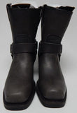Frye Harness 8R Size 8.5 M Women's Leather Pull-On Ankle Boots Smoke 3477447-SMK