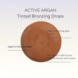Active Argan Visible Lift 8.4fl oz Stem Cell Body Cream 1fl oz Tinted Oil Drops
