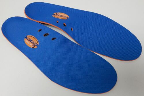 10 Seconds Size 12.5-13.5 Men's Lightweight Full Rigid Arch Insoles Arch 1000
