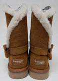 Koolaburra by UGG Arlena Short Sz 9 M EU 40 Women's Suede Boots Chestnut 1128258