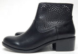 Vionic Luciana Size US 6.5 M EU 37.5 Women's Perforated Leather Ankle Boot Black