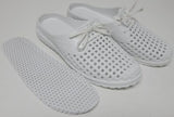 Barbara King Sole Steppers Sz M (US 9-10) Women's Slip-On Gardening Shoes White
