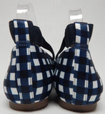 Jessica Simpson Mandalaye Sz US 9 M EU 40 Women's Flat Shoes Gingham Navy Combo