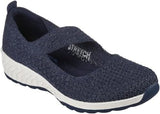 Skechers Relaxed Fit Up-Lifted Sz 9 M EU 39 Women's Mary Jane Shoes Navy 100453