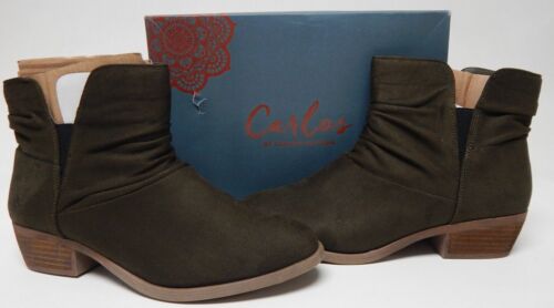Carlos by Carlos Santana Brandy Size 10 M EU 40 Women's Chelsea Ankle Boots Ivy
