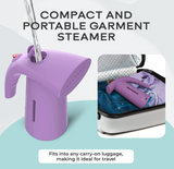 Steam & Go Handheld Garment Steamer Portable Clothes Steam Iron Purple SAG-09S