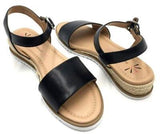 Isaac Mizrahi Live Cassidy Sz 8.5 M Women's Low Espadrille Wedge Strappy Sandals
