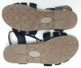 Earth Origins Laney Size US 9 M EU 40.5 Women's Suede Slingback Sandals Black - Texas Shoe Shop