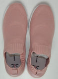 Isaac Mizrahi Live! Size 7.5 M Women's Fly Knit Slip-On Trainer Shoes Soft Pink