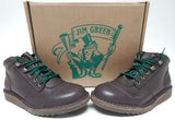 Jim Green African Ranger Size US 9 M Men's Leather Hiking Work Boots Brown AR01