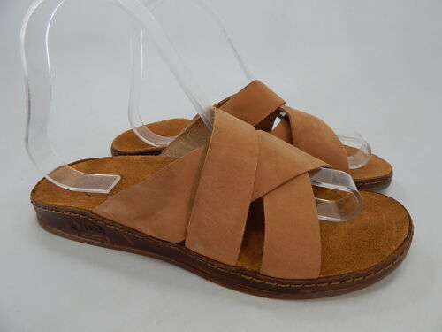 Chaco Wayfarer Size US 7 M EU 38 Women's Leather Slide Sandals Toffee JCH108214 - Texas Shoe Shop