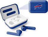 SOAR NFL Bluetooth True Wireless Earbuds with Charging Case Buffalo Bills