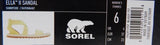 Sorel Ella II Size US 6 M EU 37 Women's Suede Stretch Strappy Sandals Sunnyside